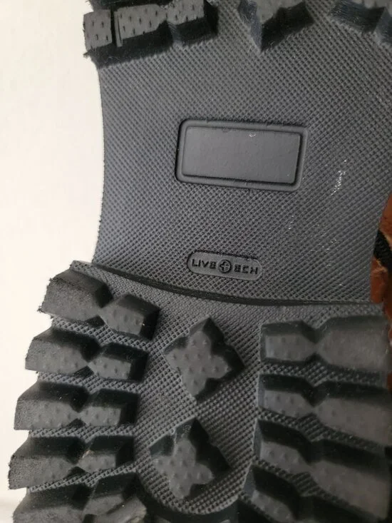 JOHN GALLIANO Curb Link Brown Leather Combat Boots w/ Side Zipper Sz 43 - Picture 7 of 9